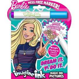 Barbie Coloring and Activity Book Bundle with Imagine Ink Coloring Book, Stickers and More