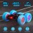 28C RC Cars Rotating Stunt Car, Remote Control Cars Toys with Headlight Wheel Light, Double-Sided Driving 360Flips Rotating Car Toy for Boys Girls Birthday (Blue)