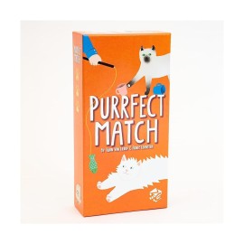Greater Than Games | Purrfect Match | Family-Friendly Card Game | Perfect for Cat Lovers | 2 to 4 Players | 20 Minutes | Ages 8+