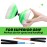 MAGICYOYO Pro Triple Bearing Diabolo Medium Size 5 Blue Chinese Yoyo Toy with 2 Pair Carbon Sticks+ 2 Extra Strings +1 Net Bag, High Performance Chinese Yoyo Diabolo Skill Toy - Green White