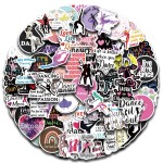 Bonitzdm 102PCS Dancing Aesthetic Stickers,Water Bottles Laptop Car Decal - Perfect Dancer Gifts for Girls and TeenagersDance Decals, Girls Dance Party Favors