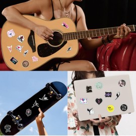 Bonitzdm 102PCS Dancing Aesthetic Stickers,Water Bottles Laptop Car Decal - Perfect Dancer Gifts for Girls and TeenagersDance Decals, Girls Dance Party Favors