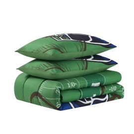 Kids Bedding Set Bed in a Bag for Boys and Girls Toddlers Printed Sheet Set and Comforter, Full, Football