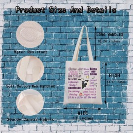 MINIGIU Musical Inspired Gift Musical Lover Gift Musical Tote Bag (sister tote bag) MINIGIU Musical Inspired Gift Musical Lover Gift Musical Tote Bag (sister tote bag)