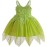 ZKR Tinkerbell Costume Fairy Dress for Toddler Girl Kid Halloween Cosplay Outfits 5T