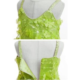 ZKR Tinkerbell Costume Fairy Dress for Toddler Girl Kid Halloween Cosplay Outfits 5T ZKR Tinkerbell Costume Fairy Dress for Toddler Girl Kid Halloween Cosplay Outfits 5T