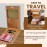 Foldable Cribbage Board Game Set - Travel Cribbage Board Includes Wooden Board with Storage, Metal Pegs, Deck of Cards, Instructions for 2-4 Players