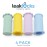 LeakLocks Toiletry Skins Elastic Sleeve for Leak Proofing Travel Container in Luggage. For Standard and Travel Sized Toiletries. Reusable Accessory for Travel Bag Suitcase and Carry-on Luggage