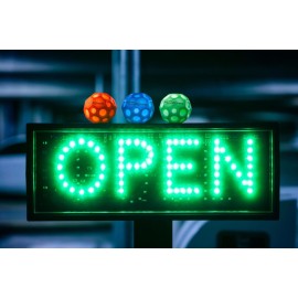 Waboba Moonshine Ball Light Up Moon Ball, Hyper Bouncy Balls That Light Up on Bounce, Fun Toys for Kids, Teenagers, Adults, Boys and Girls, Green