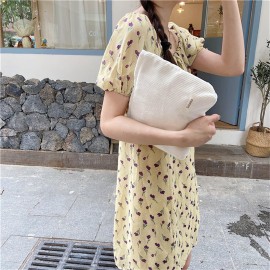 Saikaspotts 2PCS Travel Makeup Bag, Large Capacity Corduroy Cosmetic Bag, Large & Small Pink Toiletry Bag Organizer for Women Storage Cute Makeup Brush Bag-Corduroy Beige