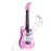 Kids Toddler Baby Childrens Electric Toy Guitar with Strap Ideal for 3 4 5 7 8 Year Old Boys Girls Gifts(Pink)