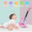 Kids Toddler Baby Childrens Electric Toy Guitar with Strap Ideal for 3 4 5 7 8 Year Old Boys Girls Gifts(Pink)