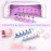 ANGNYA Nail Stand for Press on, 2 Set Aurora Nail Holder for Painting Nails Press on Nail Stands with 96 Pcs Reusable Sticky Putty for Nail Art Display Home & Salon Use