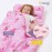 Nap Mat with Pillow Blanket Set: Princess Sleeping Mats for Toddler Kids - Thick Large Roll up Slumber Bag for Daycare Preschool Kindergarten Boys Girls
