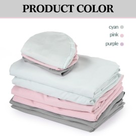 Kinlop 3 Sets Microfiber Massage Table Sheet Set 3 Colors 3 Piece Set Includes Massage Flat Sheet Fitted Sheet and Massage Face Rest Cover Stain Wrinkle-Resistant(Light Pink, Light Gray, White) Kinlop 3 Sets Microfiber Massage Table Sheet Set 3 Colors 3 Piece Set Includes Massage Flat Sheet Fitted Sheet and Massage Face Rest Cover Stain Wrinkle-Resistant(Light Pink, Light Gray, White)