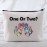 MNIGIU Funny Optometry Makeup Bag One Or Two Makeup Bag Optomentrist Gift Ophthalmologist Gift Eye Doctor Gift