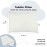 Toddler Pillow with Pillowcase - 13x18 My Little Dreamy Kids Travel Bed Pillows for Sleeping, Organic Cotton Small Pillowcase, Soft & Breathable, Machine Washable, Toddlers 2-5 Years Old (Pearl Gray)