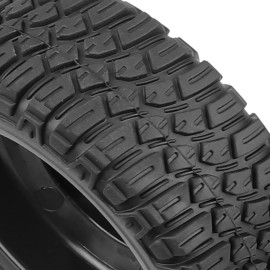 Aimrock RC 12mm Hex Wheels and Tires Pre-glued Combo for 1/10 Traxxas Slash Short Course Truck Upgrade Wheels,Pack of 4