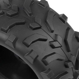 AIMROCK Pre-Glued RC 2.8 Wheels and Tires Set 12mm Hex Wheel for 1/10 Traxxas Stampede Hoss 2WD 4x4 Redcat Volcano RC Monster Truck, 4-Pack