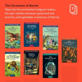 YOTO The Chronicles of Narnia by C. S. Lewis - 7 Kids Audio Cards for Use with Player & Mini All-in-1 Audio Device, Screen-Free Listening with Fun Stories for Playtime, Bedtime & Travel, Ages 8+