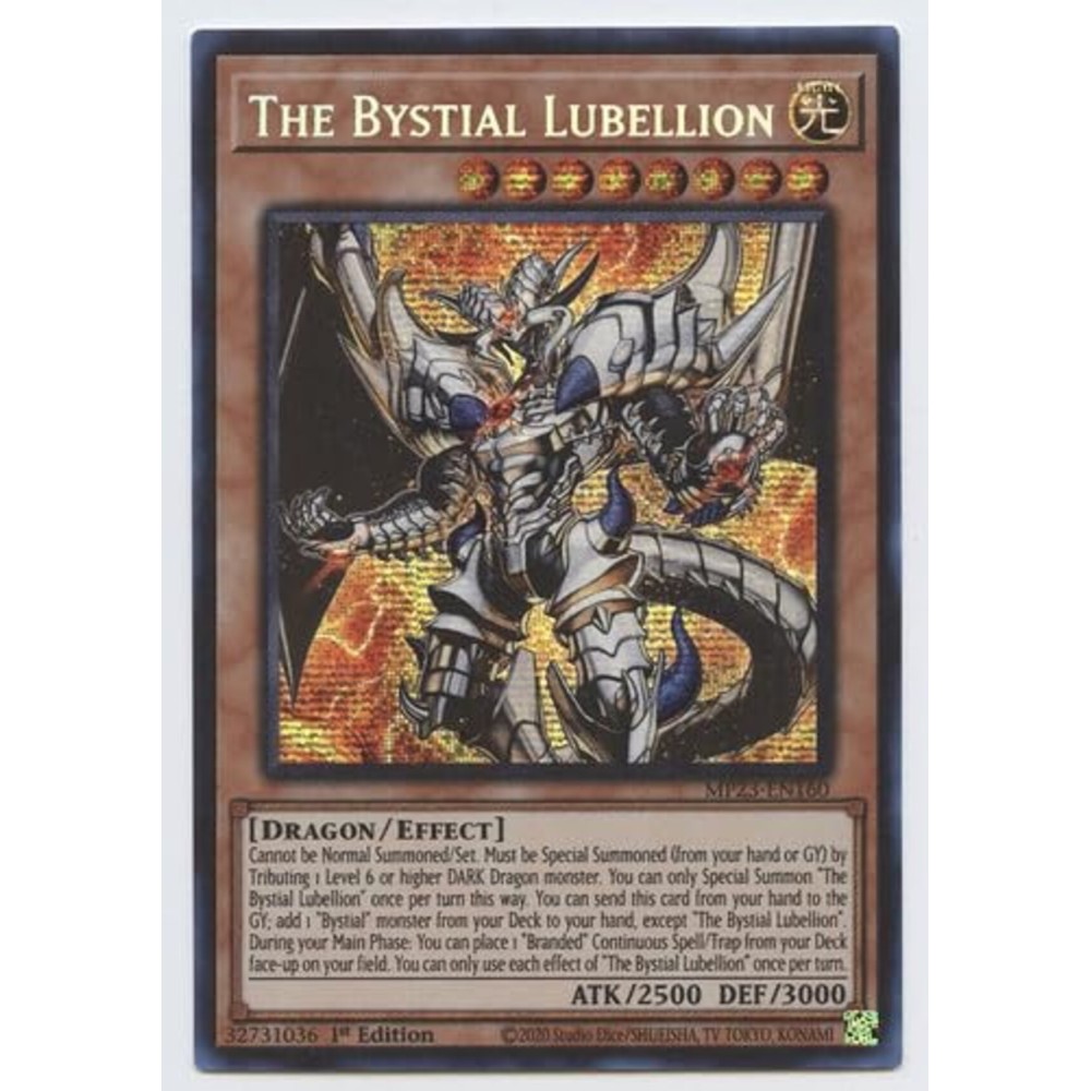 The Bystial Lubellion - MP23-EN160 - Prismatic Secret Rare - 1st Edition