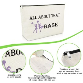 Gevody Cheerleading Gifts for Girls Makeup Bag Cheerleader Gifts for Team Cheer Coach Appreciation Cosmetic Bag Retirement Present for Cheer Mom Christmas Birthday Present for Woman Travel Pouch