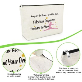 Gymnastics Gifts for Girls Makeup Bag Thank You Gift for Gymnastics Lover Sister Mom Best Friend Inspirational Gift for Team Coach Cosmetic Bag Friendship Christmas Birthday Presents Travel Pouch Gymnastics Gifts for Girls Makeup Bag Thank You Gift for Gymnastics Lover Sister Mom Best Friend Inspirational Gift for Team Coach Cosmetic Bag Friendship Christmas Birthday Presents Travel Pouch