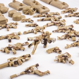 MaozyHomie 63 Pcs Military Weapons Set Accessories U.K Special Forces Weapons Toys Military Equipment Battle Blocks Bricks Compatible with Major Brand, 3 Years Old and up MaozyHomie 63 Pcs Military Weapons Set Accessories U.K Special Forces Weapons Toys Military Equipment Battle Blocks Bricks Compatible with Major Brand, 3 Years Old and up