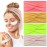 Wide Headbands for Women 4pcs, 4.5 inch Soft Cotton Skincare Head Bands for Women\'s Hair Non Slip, Hair Bands for Makeup Face Washing Yoya Workout Running