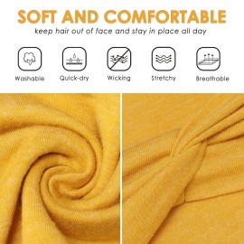 Wide Headbands for Women 4pcs, 4.5 inch Soft Cotton Skincare Head Bands for Women\'s Hair Non Slip, Hair Bands for Makeup Face Washing Yoya Workout Running Wide Headbands for Women 4pcs, 4.5 inch Soft Cotton Skincare Head Bands for Women\'s Hair Non Slip, Hair Bands for Makeup Face Washing Yoya Workout Running