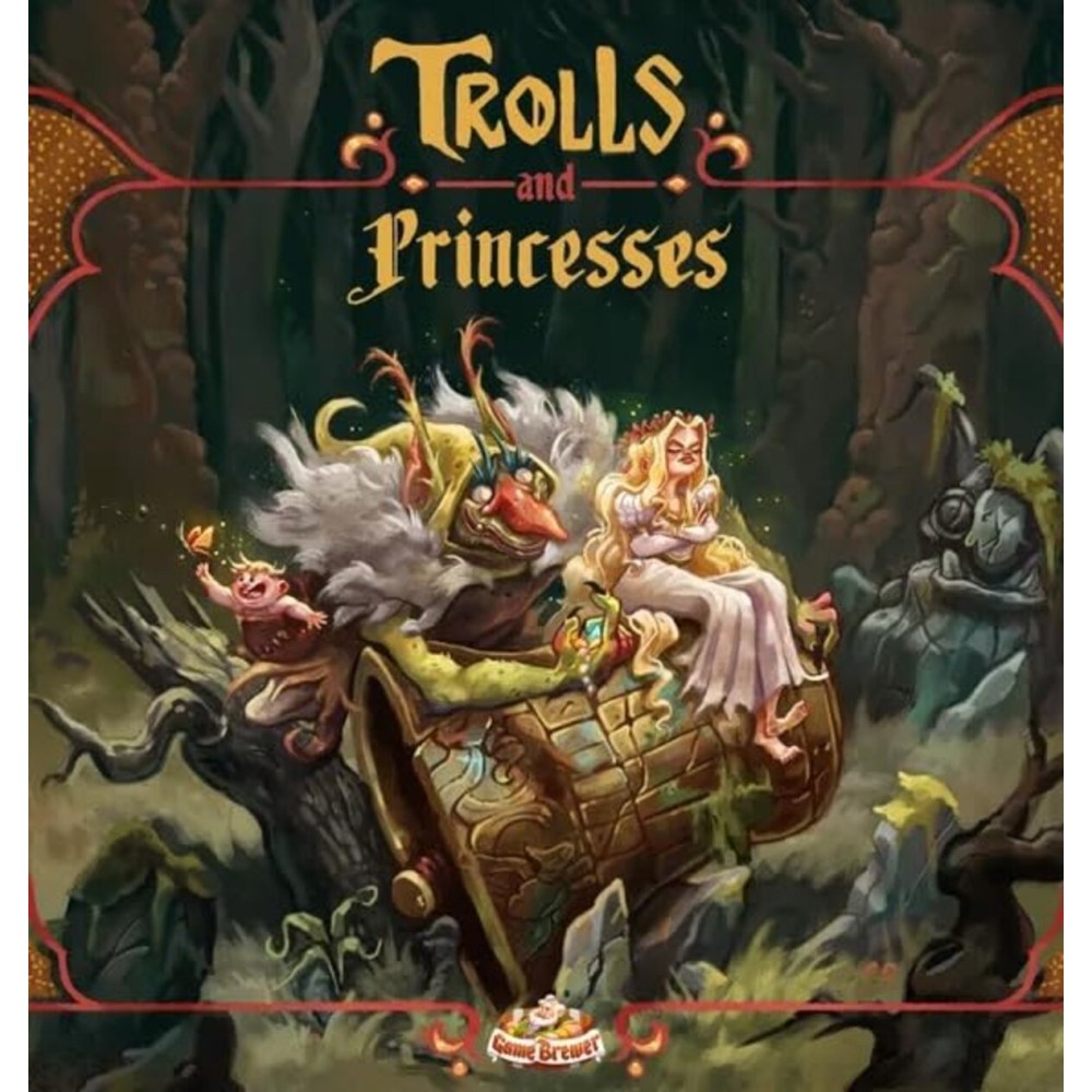 Trolls & Princesses - Worker Movement Game by Game Brewer - Games for Game Night - 2 to 4 Players