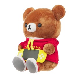 Rilakkuma Chairoikoguma San-X Original Gamer Series Plush - 13.5-inch Plush