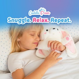 Cuddle Paws Stuffed Animal Big Bunny Body Pillow - Soft Plush Toy & Throw Pillow for Kids, Medium (35 Inches), Soft Plushies Stuff Gift for Boys and Girls