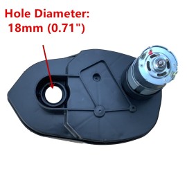 FY-750 Gearbox with 775 24V 25000RPM Motor Kids Ride On Car SUV, 24 Volt Gear Box High Speed Motor for Children\'s Electric Ride On Toys Replacement Parts