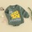 FYBITBO My First Christmas Baby Girl Boy Outfit Sweatshirt Romper Sweater Onesie Long Sleeve Bodysuit Fall Clothes (6-12 Months,little cheese head)