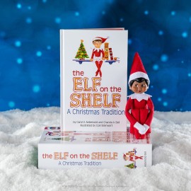 Elf on the Shelf - Brown Eyed Girl Scout Elf & Claus Couture Collection Ice Cream Party Outfit