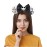 Halloween Mouse Ears Headband Pumpkin Ghost Skull Bat Hairband Sequin Bow Hair Hoop Headpiece for Party Favors