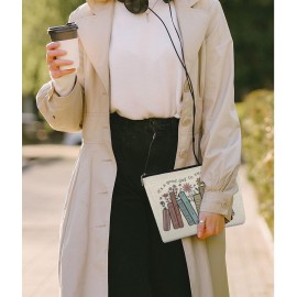 EXUQO Book Lover Gifts Small Makeup Bag,It\'s A Good Day To Read A Book Cosmetic Pouch,Book Lovers Librarian Gifts for Women Girls,Bookish Gift,Bookworm Gifts