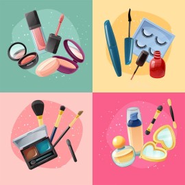 HMZSP Preppy Patch Makeup Bag Chenille Letter Cosmetic Pouch, Waterproof Zipper Skincare Toiletry Travel Organizer For Women Girls, Cute Aesthetic Trendy Clutch Stuff Gifts (Black-Skin)