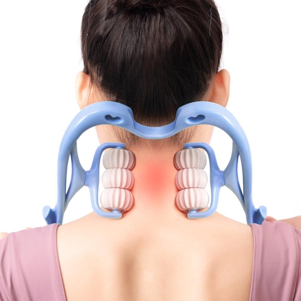 Neck and Shoulder Handheld Massager with 6 Balls Massage Point - Deep Tissue Relief for Neck, Back, Shoulder, Waist, and Legs Neck and Shoulder Handheld Massager with 6 Balls Massage Point - Deep Tissue Relief for Neck, Back, Shoulder, Waist, and Legs