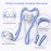 Neck and Shoulder Handheld Massager with 6 Balls Massage Point - Deep Tissue Relief for Neck, Back, Shoulder, Waist, and Legs