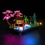 BRIKSMAX LED Lighting kit for Lego Tranquil GardenUpgraded Version- Compatible with Lego Icons 10315 Building Blocks Model- Not Include Lego Set