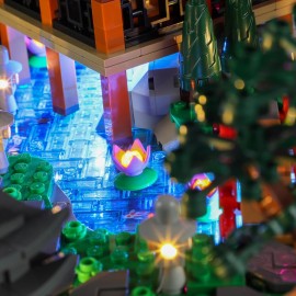 BRIKSMAX LED Lighting kit for Lego Tranquil GardenUpgraded Version- Compatible with Lego Icons 10315 Building Blocks Model- Not Include Lego Set