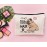 Lacosu It\'s Not Dog Hair It\'s Pug Glitter Makeup Bag,Funny Pug Dog Puppy Cosmetic Makeup Bag for Dog Lovers Women Girls,Pug Owners Gifts,Birthday Christmas Valentine\'s Day Gift Makeup Bag