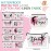 Irenare 30 Pcs Dancer Appreciation Gifts for Women Canvas Makeup Bags Cosmetic Dance Kit Travel Toiletry Case Pencil Toiletry Zipper Pouch Bag Thank You Gift Class Prizes Gifts