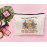 Lacosu Retro Western Country Cactus Sunset Landscape Road to Nowhere Makeup Bag,Trendy Retro Wild West Cosmetic Makeup Bag for Teen Girls Women,Cowgirl Gifts for Girls Women