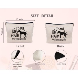 Lacosu It\'s Not Dog Hair It\'s Great Dane Glitter Makeup Bag,Funny Great Dane Cosmetic Makeup Bag for Dog Lovers Women Girls,Great Dane Mom Birthday Christmas Valentine\'s Day Gift Makeup Bag Lacosu It\'s Not Dog Hair It\'s Great Dane Glitter Makeup Bag,Funny Great Dane Cosmetic Makeup Bag for Dog Lovers Women Girls,Great Dane Mom Birthday Christmas Valentine\'s Day Gift Makeup Bag