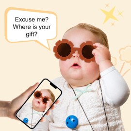 Baby Girl Gifts, Baby Shower Gifts for Girls, Unique Baby Gift Essential Stuff Newborn Swaddle Wrap Sunglasses Infant Bow Onesie Milestone Cards Tassel Shoes, New Born Baby Girl Gift Basket