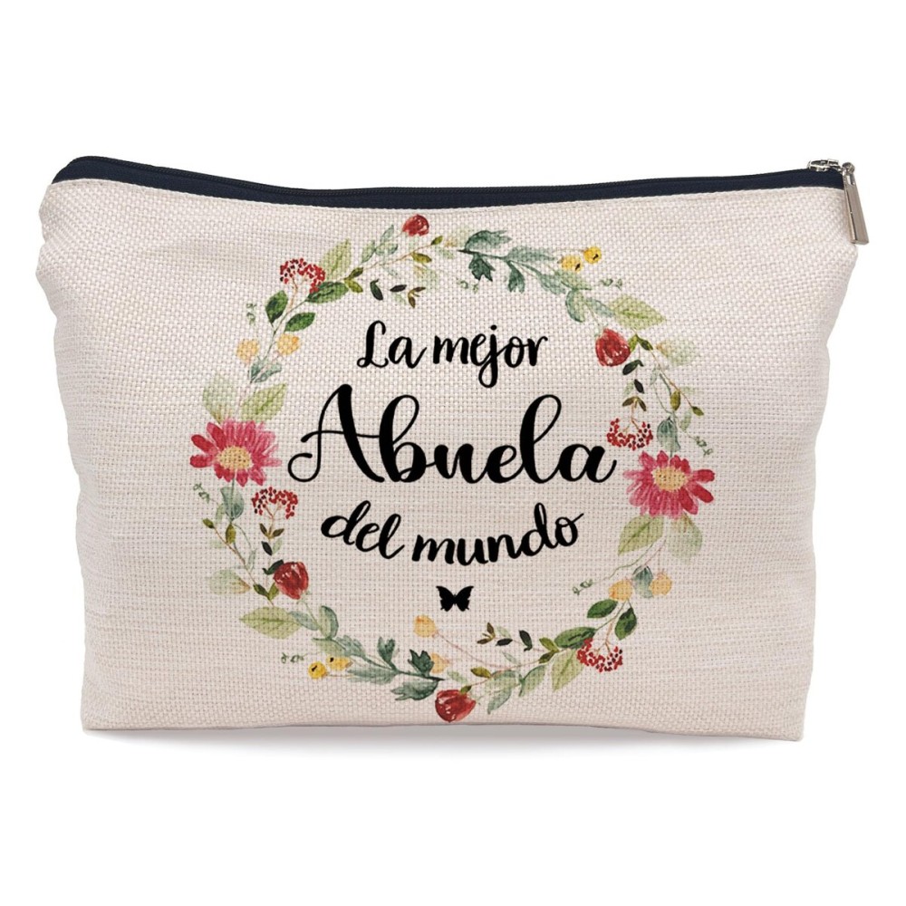 Ayxvt Abuela Gifts Makeup Bag, Abuela Gifts In Spanish Cosmetic Bag For Women, Abuela Gifts From Grandchildren, Best Grandma Gifts, Grandma Gifts From Grandson, Grandma Gifts From Grandchildren