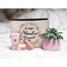 Ayxvt Abuela Gifts Makeup Bag, Abuela Gifts In Spanish Cosmetic Bag For Women, Abuela Gifts From Grandchildren, Best Grandma Gifts, Grandma Gifts From Grandson, Grandma Gifts From Grandchildren